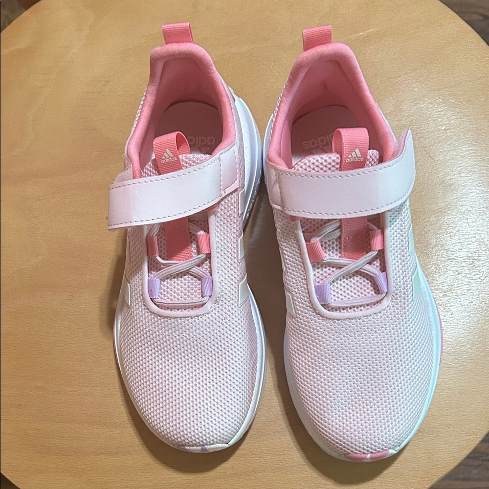 Adidas Kids Light Pink Sneakers
